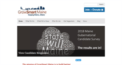 Desktop Screenshot of growsmartmaine.org
